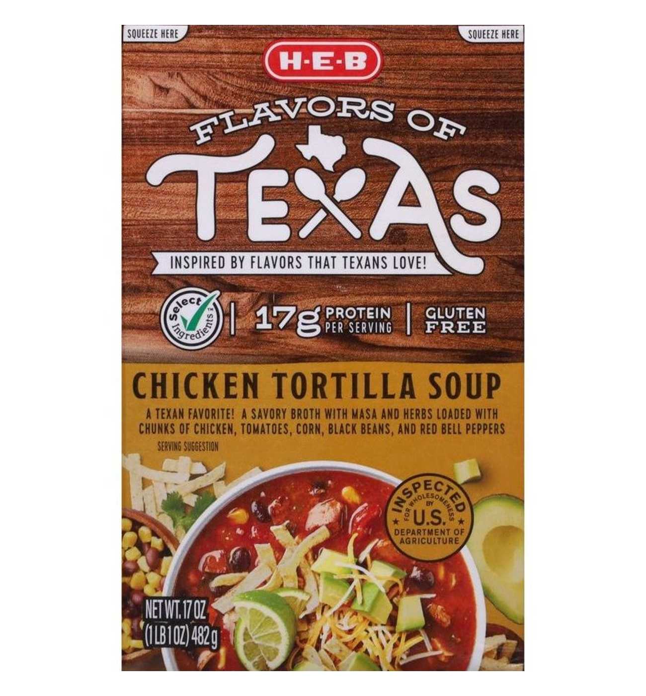 H-E-B Chicken Tortilla Soup; image 2 of 9