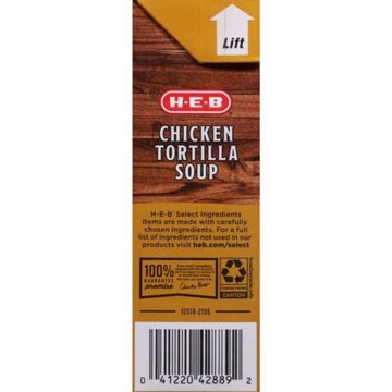 H-E-B Chicken Tortilla Soup, 17 oz
