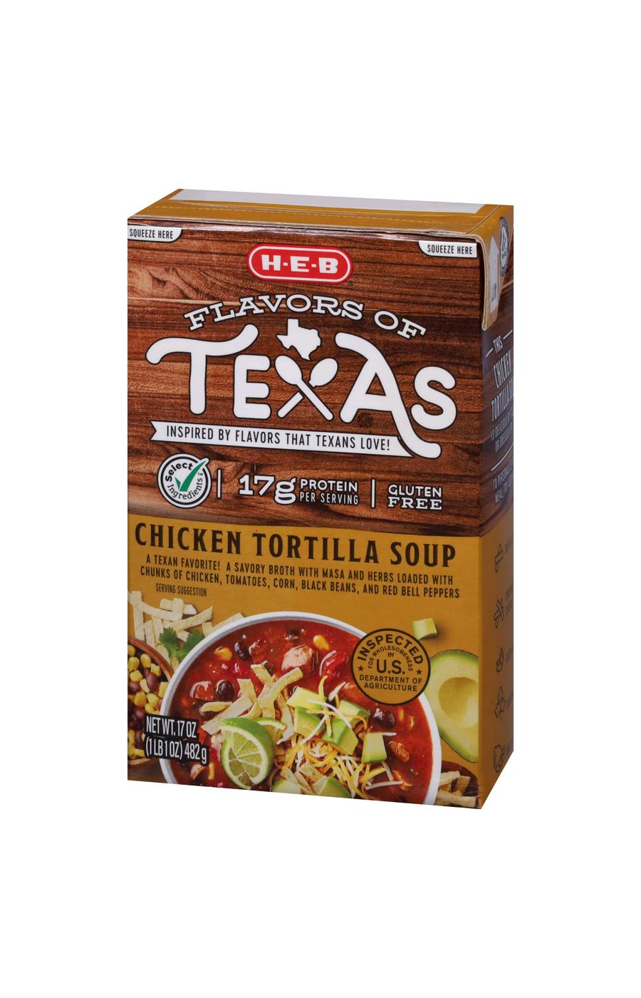 H-E-B Chicken Tortilla Soup; image 6 of 9