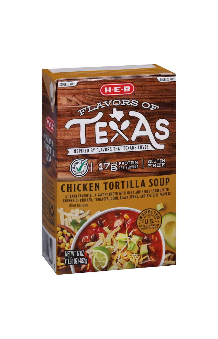 H-E-B Chicken Tortilla Soup; image 8 of 9