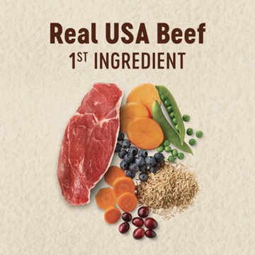 Heritage Ranch by H-E-B Adult Dry Dog Food - Beef & Brown Rice