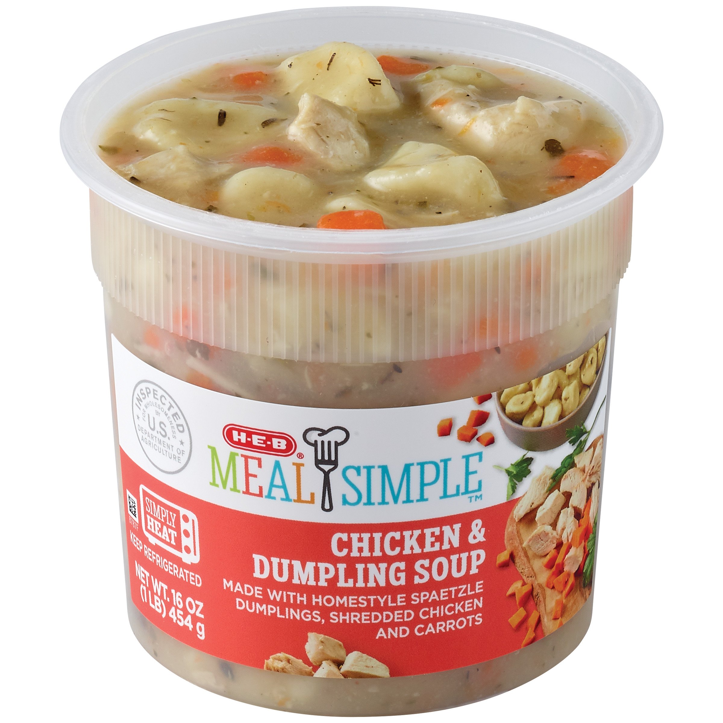 H-E-B Meal Simple Chicken And Dumpling Soup - Shop Ready Meals & Snacks ...