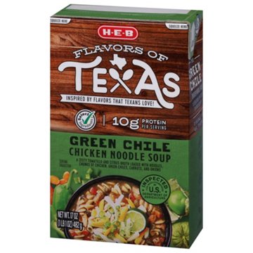 H-E-B Green Chile Chicken Noodle Soup
