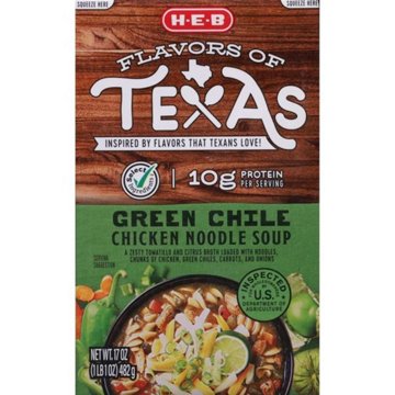 H-E-B Green Chile Chicken Noodle Soup