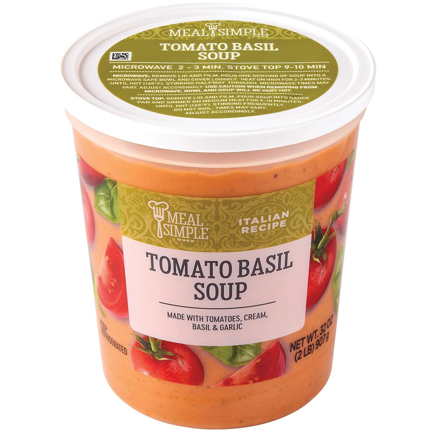 Meal Simple by H-E-B Tomato Basil Soup - Family Size; image 3 of 3