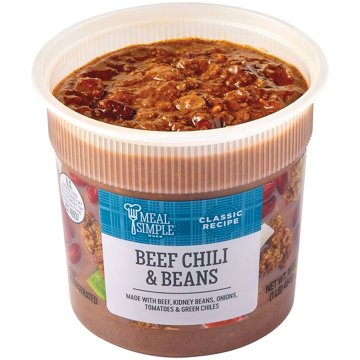 Meal Simple by H-E-B Beef Chili with Beans