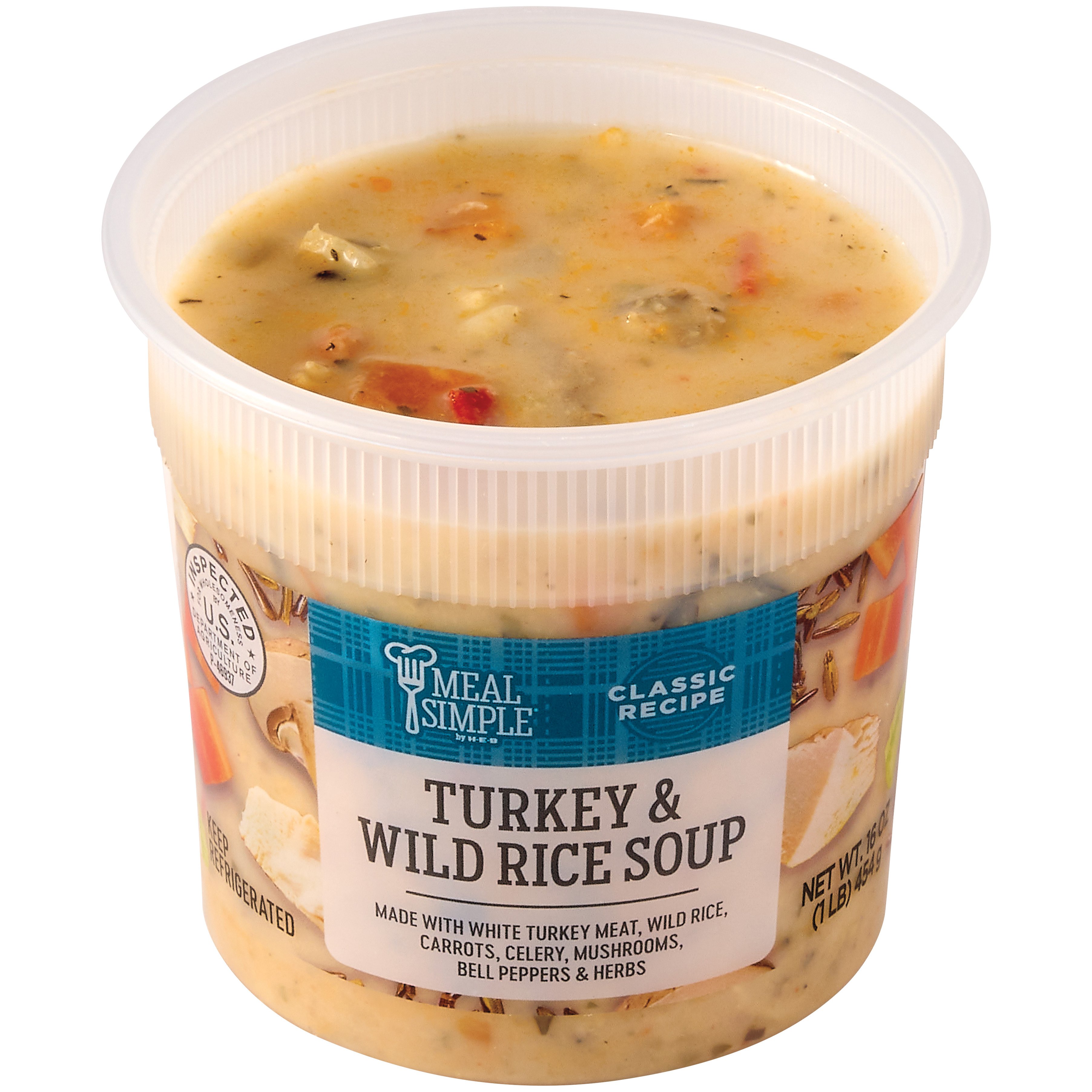 Meal Simple by HEB Turkey & Wild Rice Soup Shop Ready Meals