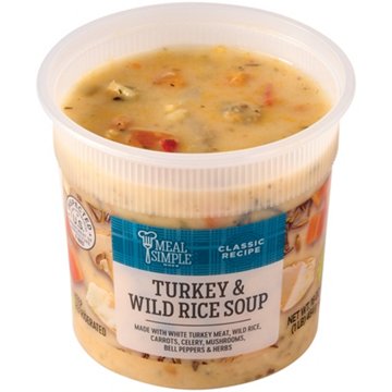 Meal Simple by H-E-B Turkey & Wild Rice Soup, 16 oz