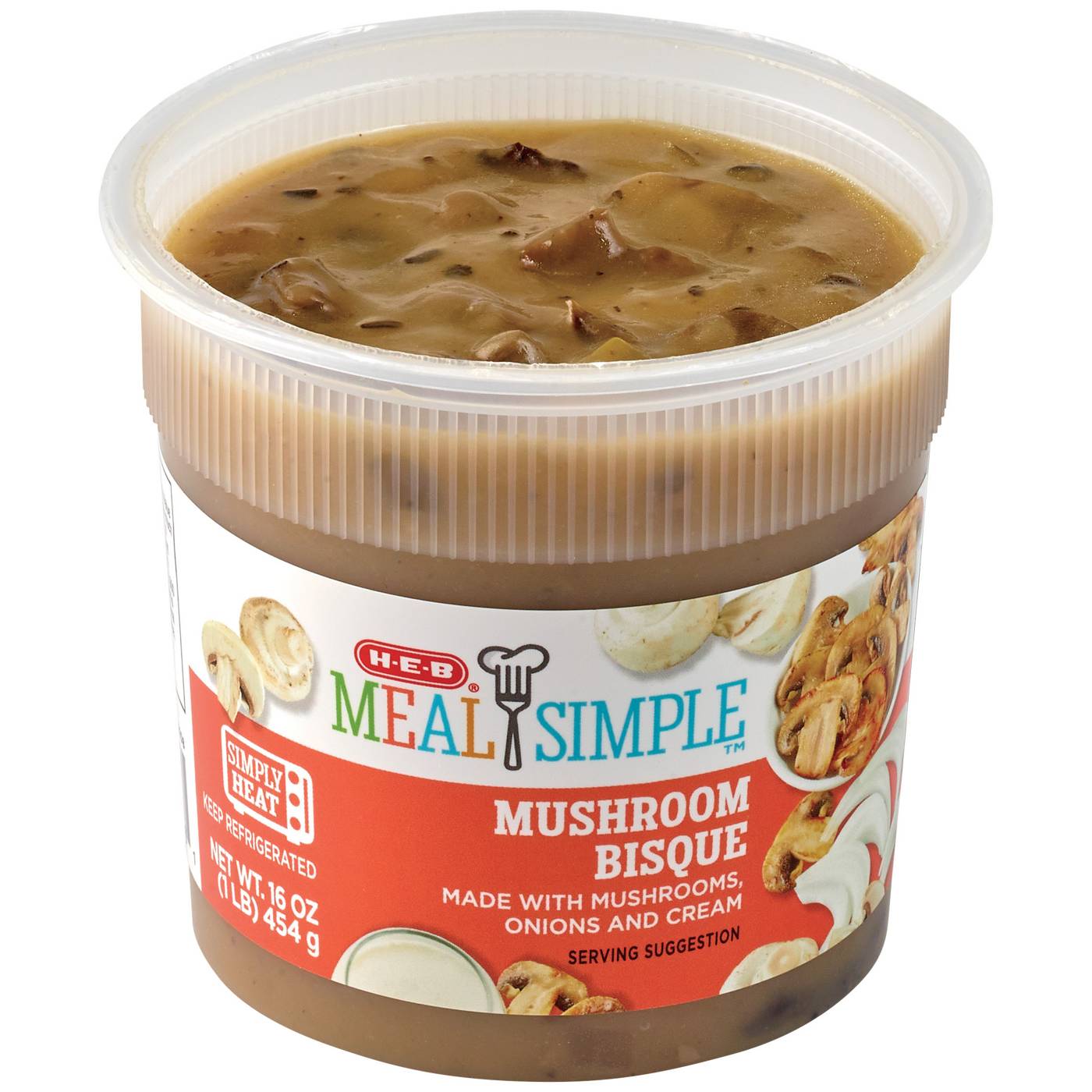 Meal Simple by H-E-B Mushroom Bisque Soup; image 1 of 2