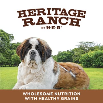 Heritage Ranch by H-E-B Large Breed Adult Dry Dog Food - Chicken & Brown Rice