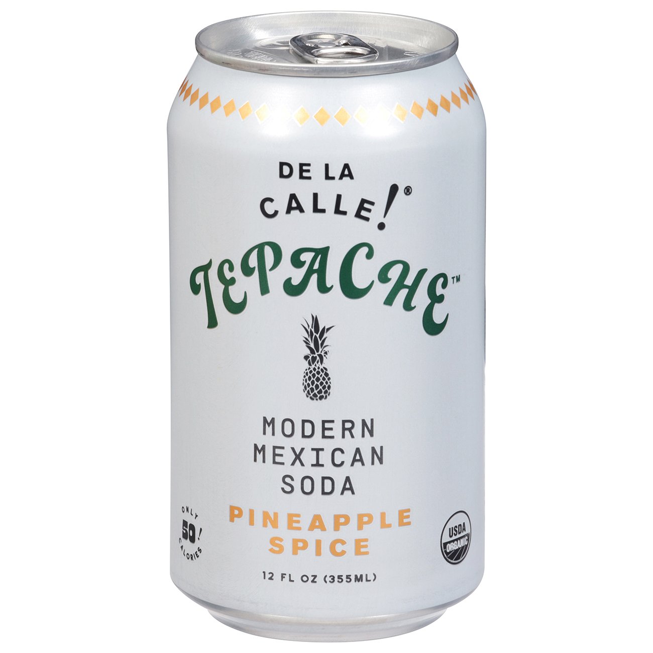 De La Calle! Tepache Probiotic Soda - Pineapple Spice, 12 oz