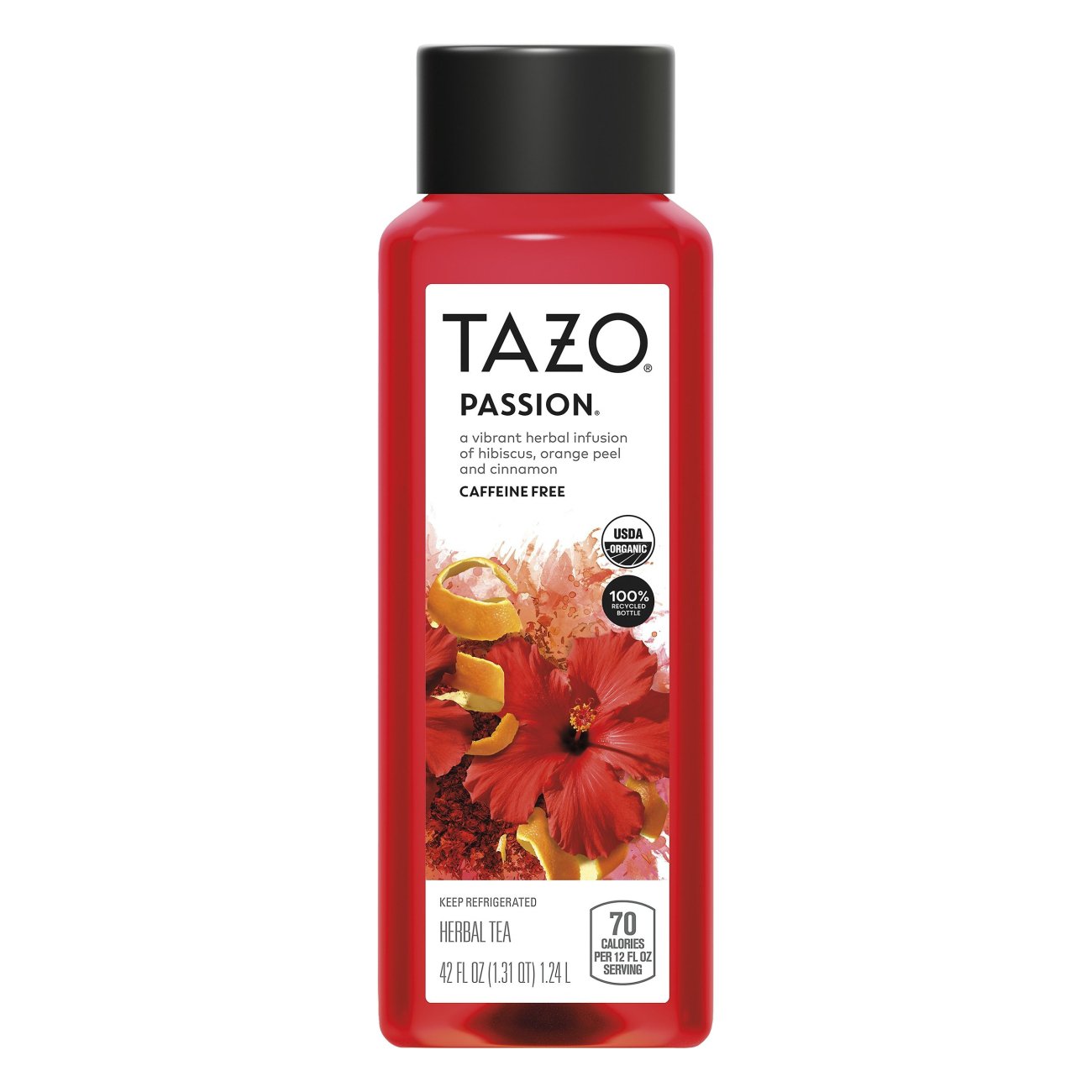 Tazo Passion Organic Caffeine Free Herbal Tea Shop Tea at HEB