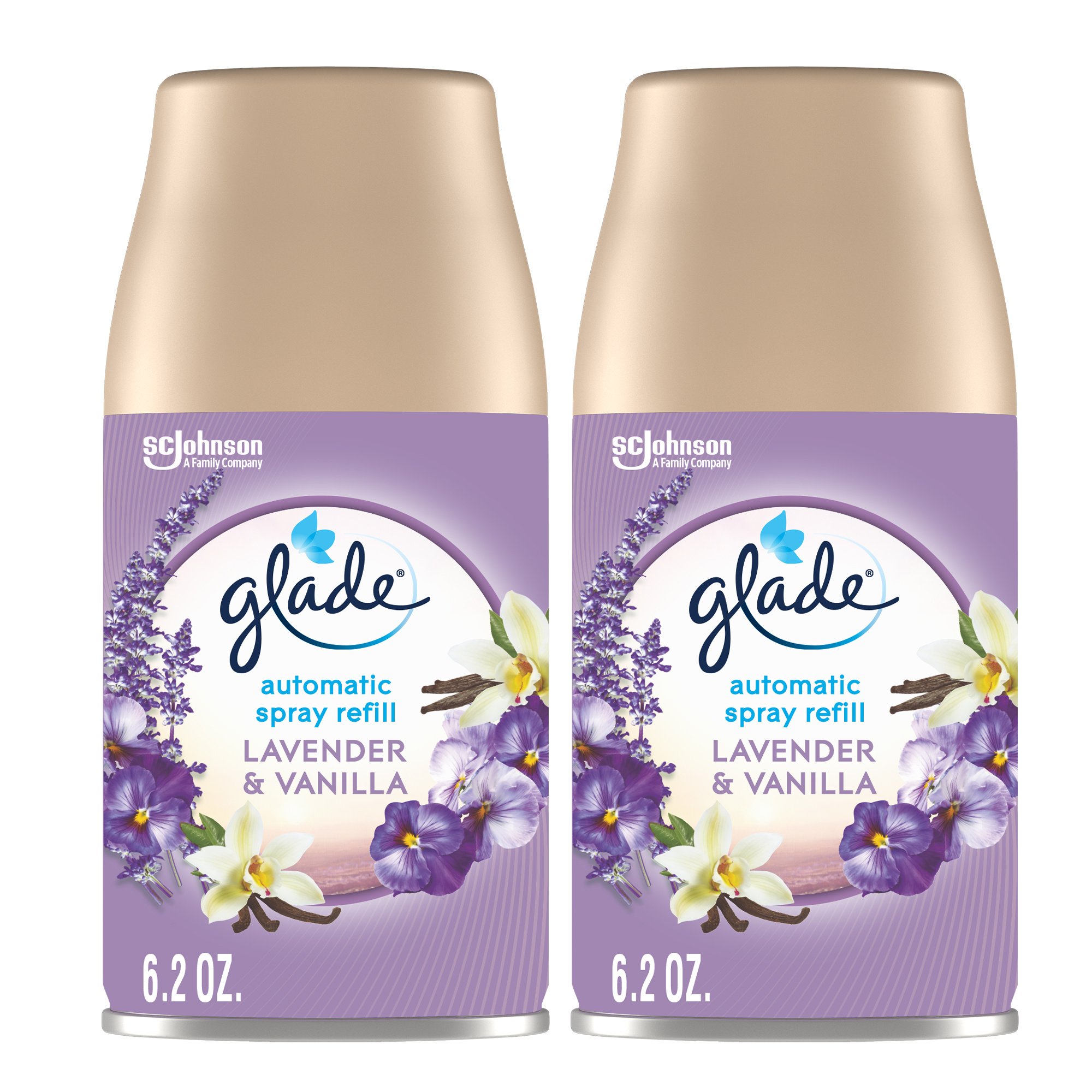 Lavender Vanilla Glade® Automatic Spray Refills