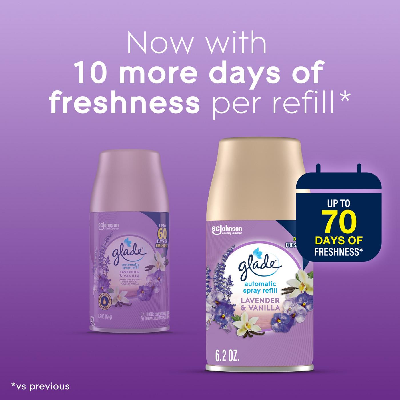 Glade Automatic Spray Refill Air Freshener - Lavender & Vanilla; image 3 of 8