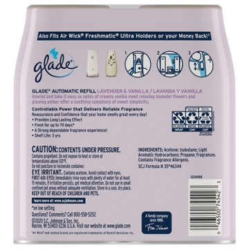 Glade Automatic Spray Refill Air Freshener - Lavender & Vanilla