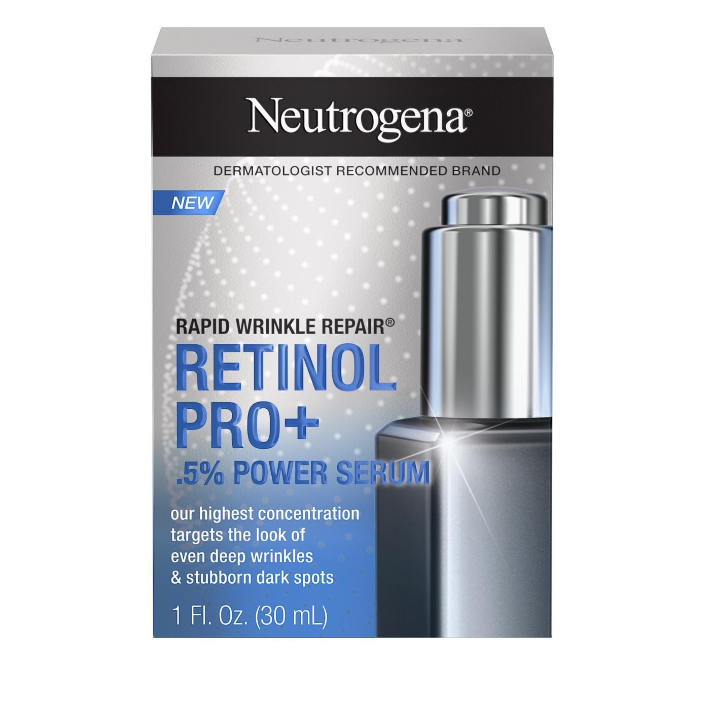Neutrogena Rapid Wrinkle Repair Retinol Pro+ .5% Power Serum; image 1 of 5