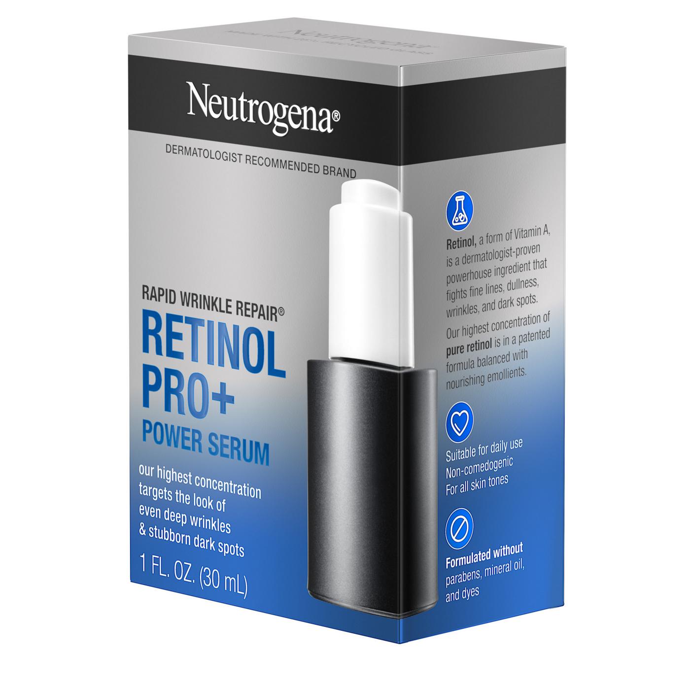 Neutrogena Rapid Wrinkle Repair Retinol Pro+ .5% Power Serum; image 5 of 8