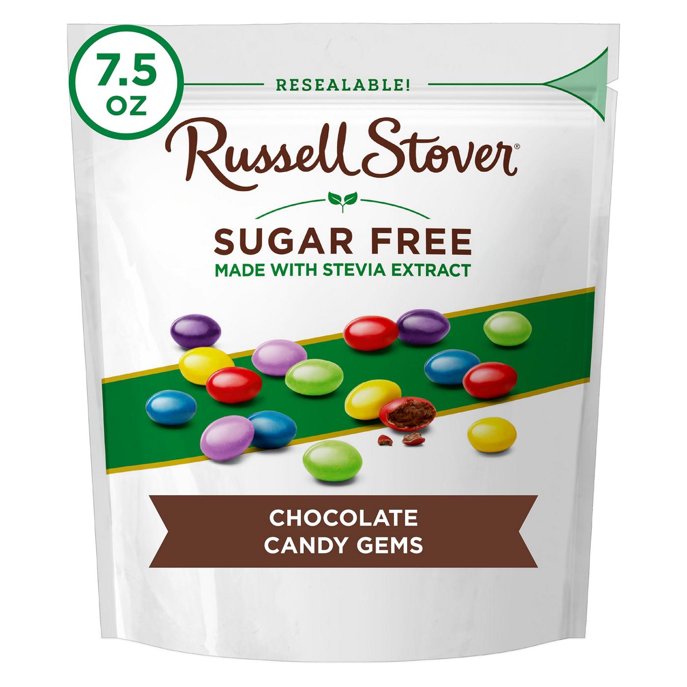 Russell Stover Sugar Free Candy Coated Chocolate Gems; image 3 of 6