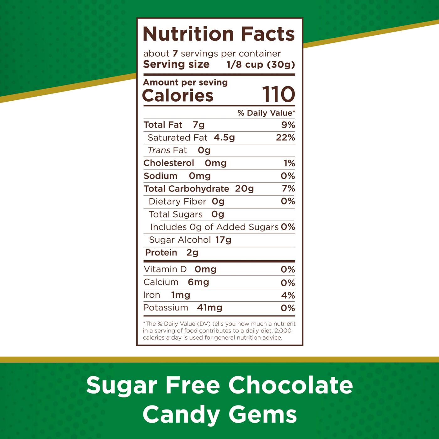 Russell Stover Sugar Free Candy Coated Chocolate Gems; image 4 of 6