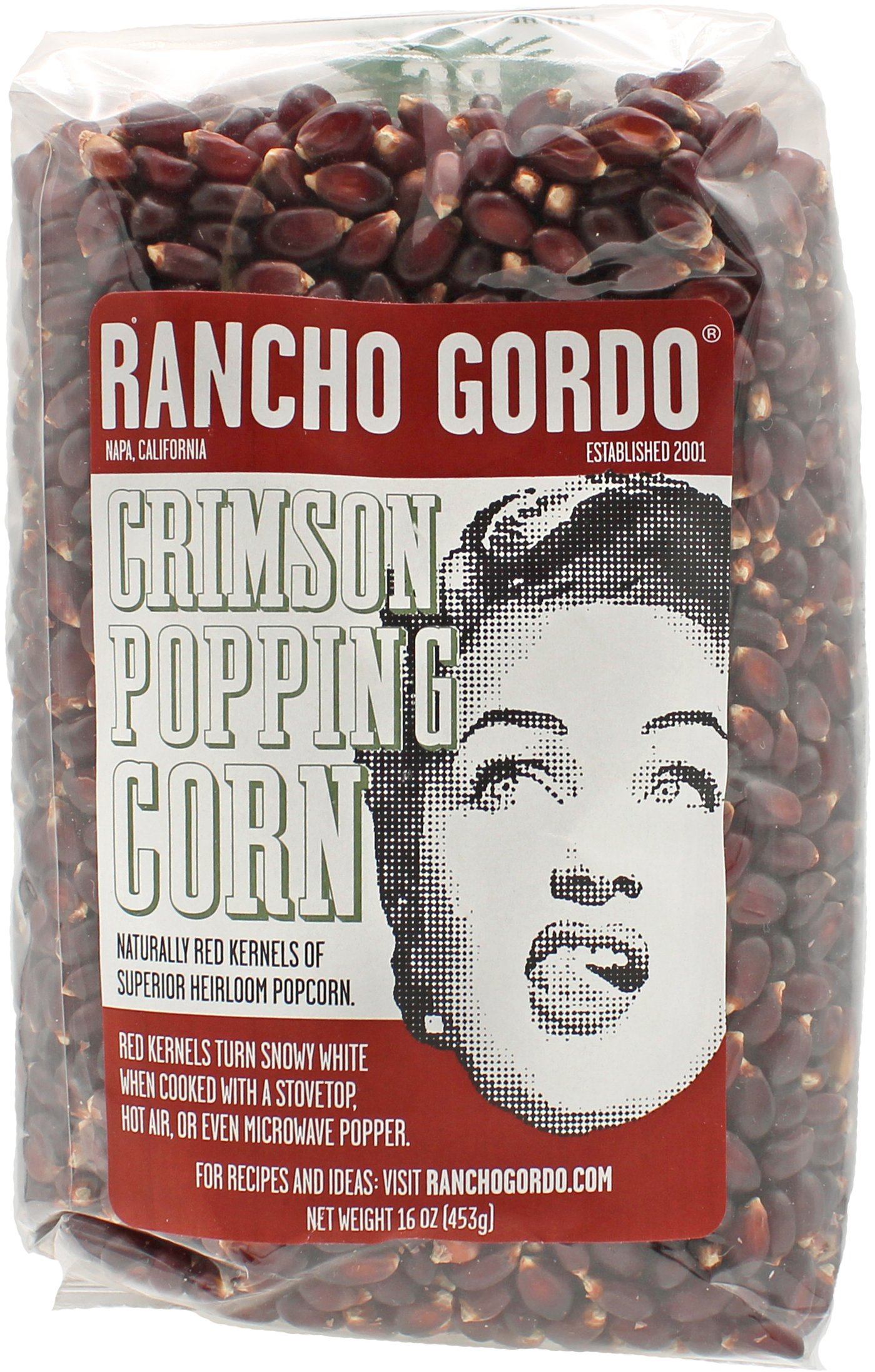 Rancho Gordo Crimson Popping Corn, 16 oz | Central Market - Really