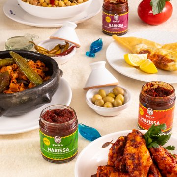 Zwita Spicy Harissa Dried Chili Paste