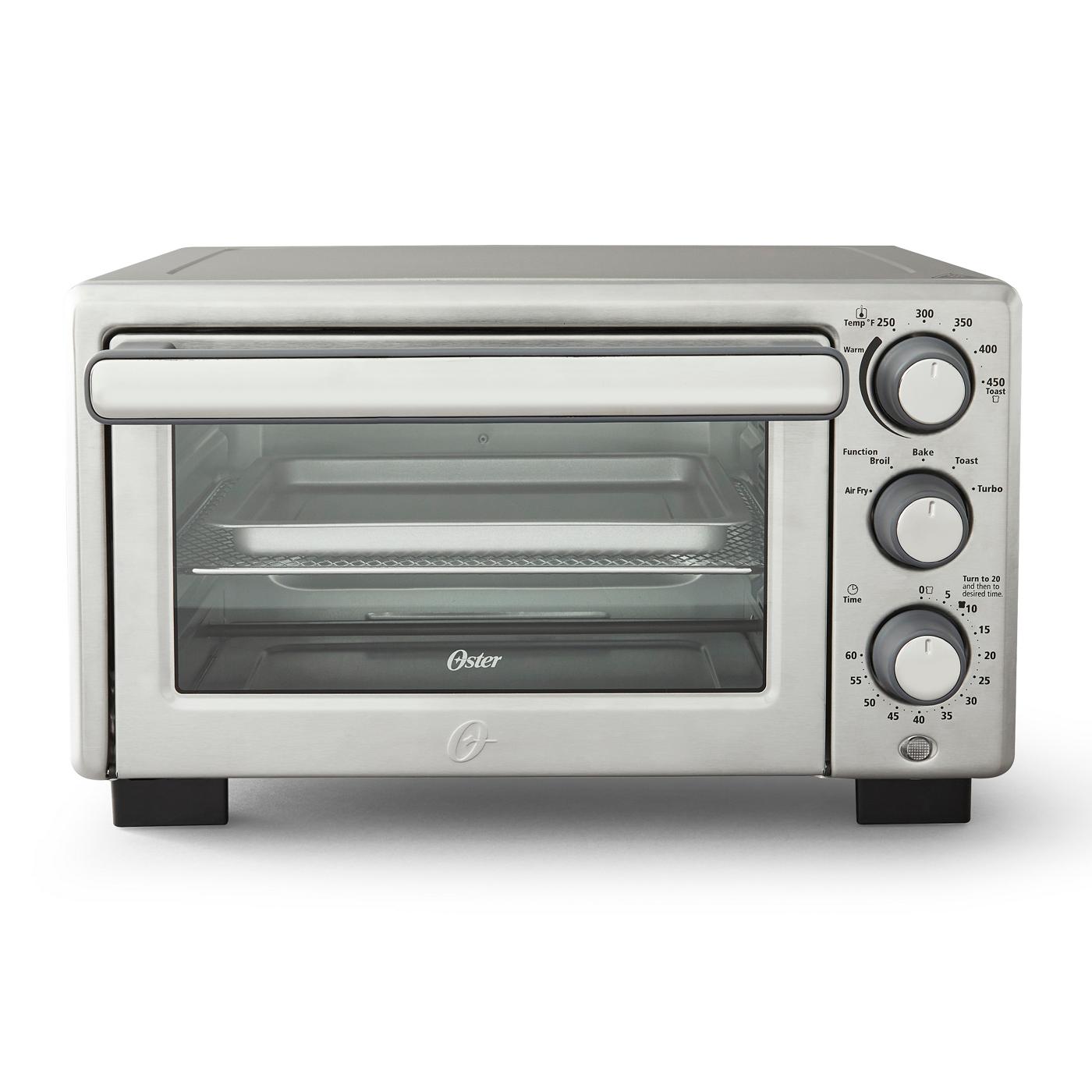 Oster Compact Countertop Stainless Steel Oven with Air Fry; image 1 of 4