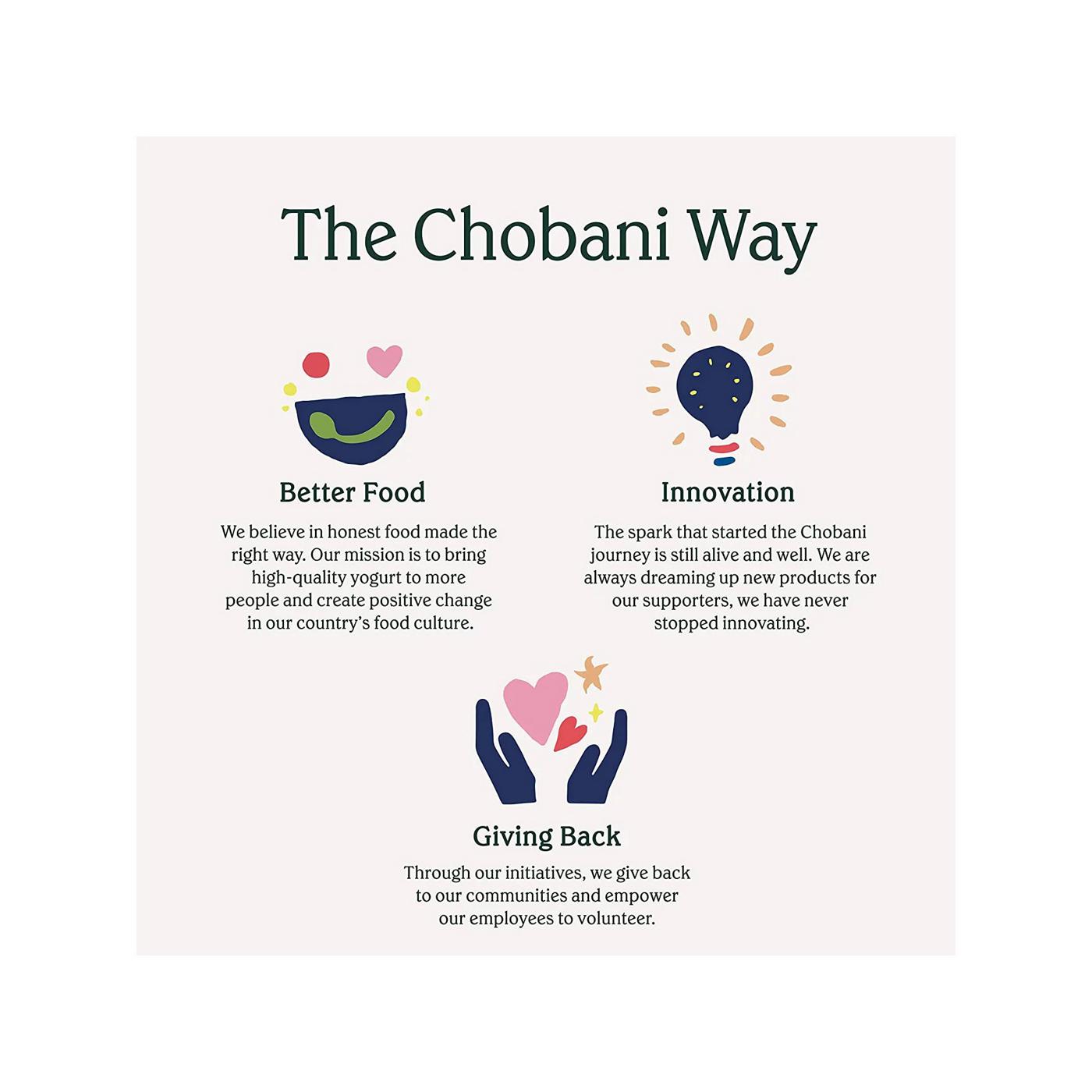 Chobani Zero Sugar Strawberry Yogurt; image 2 of 6