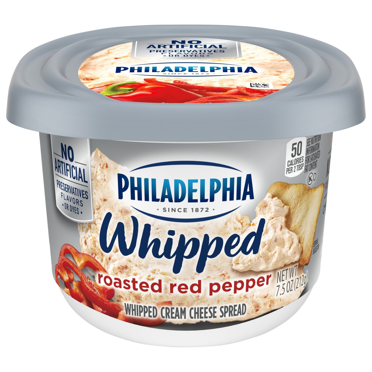 Kraft Philadelphia Whipped Roasted Red Pepper Cream Cheese Shop