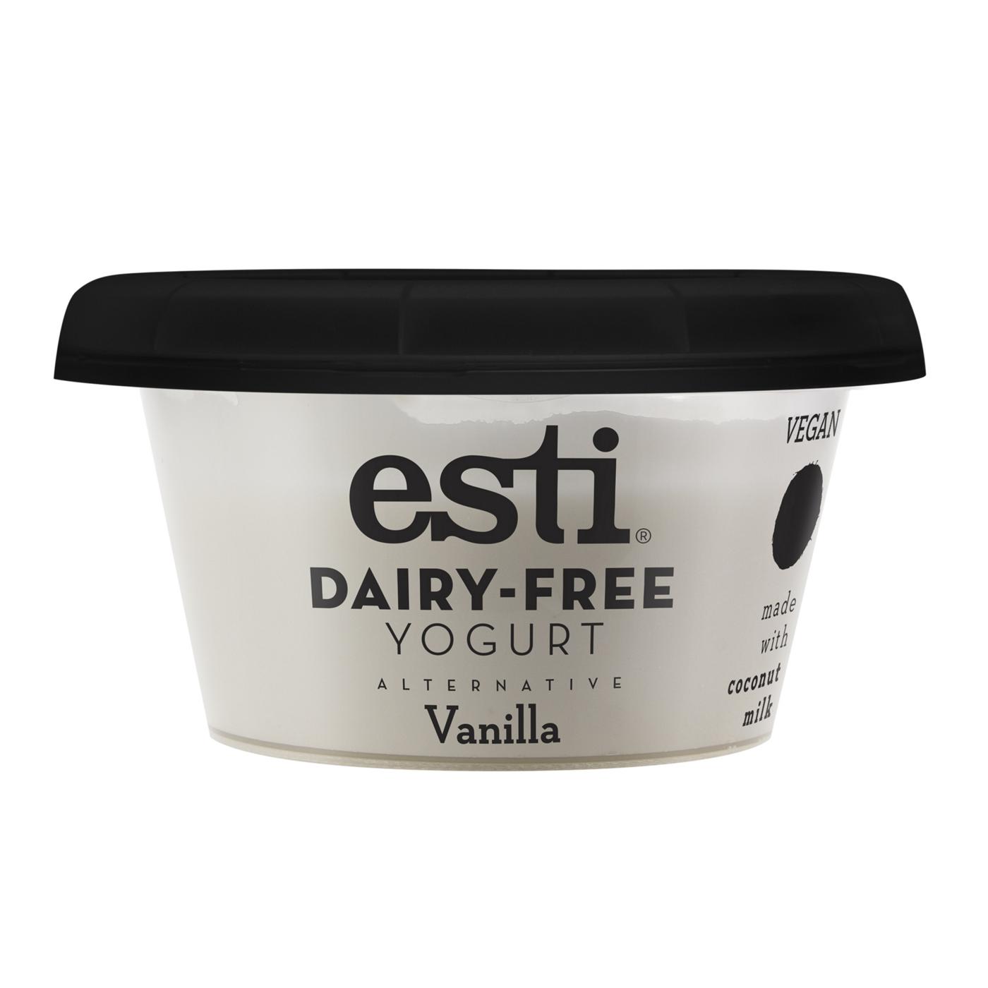 Esti Vanilla Dairy Free Yogurt Alternative; image 1 of 2