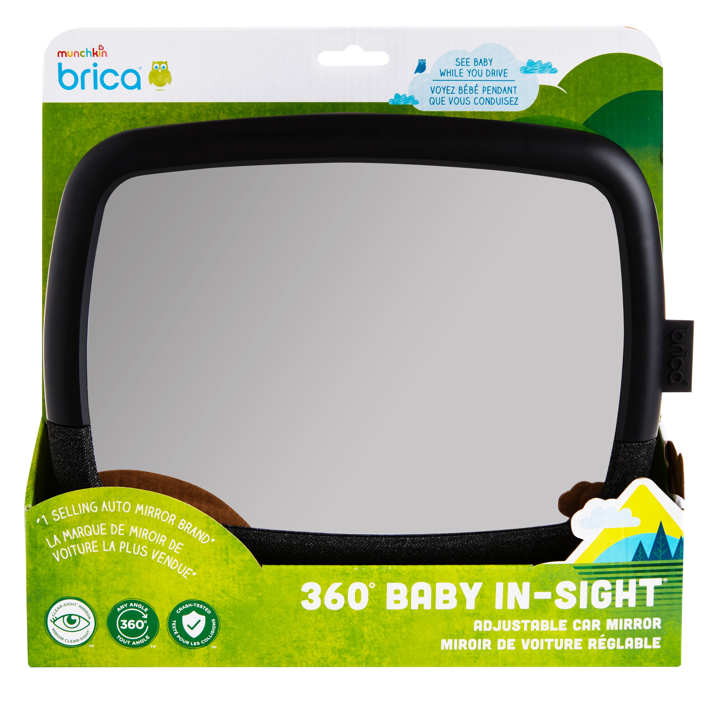 Brica baby car mirror Courier shipping free shipping