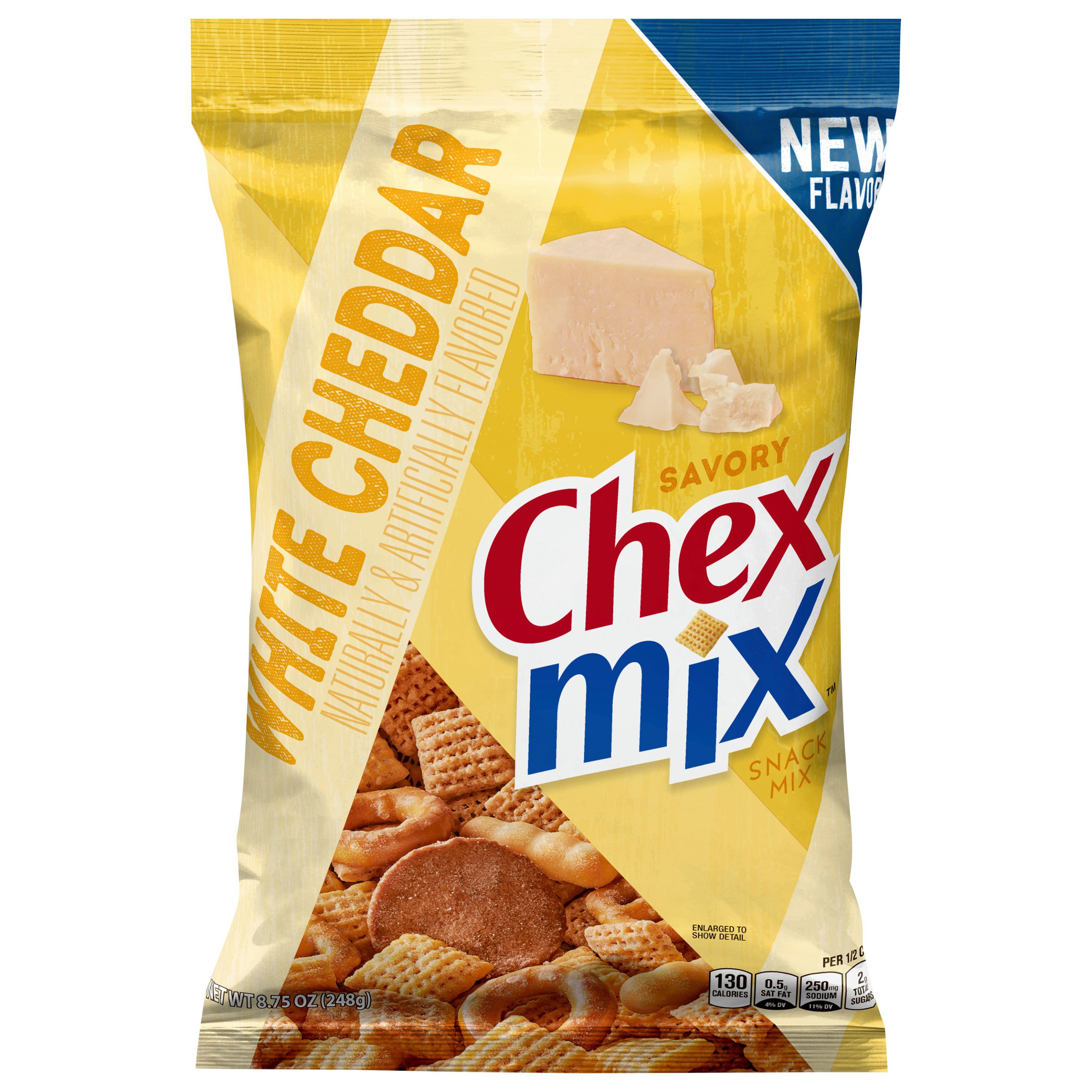Chex Mix White Cheddar Snack Mix Shop Chips at HEB