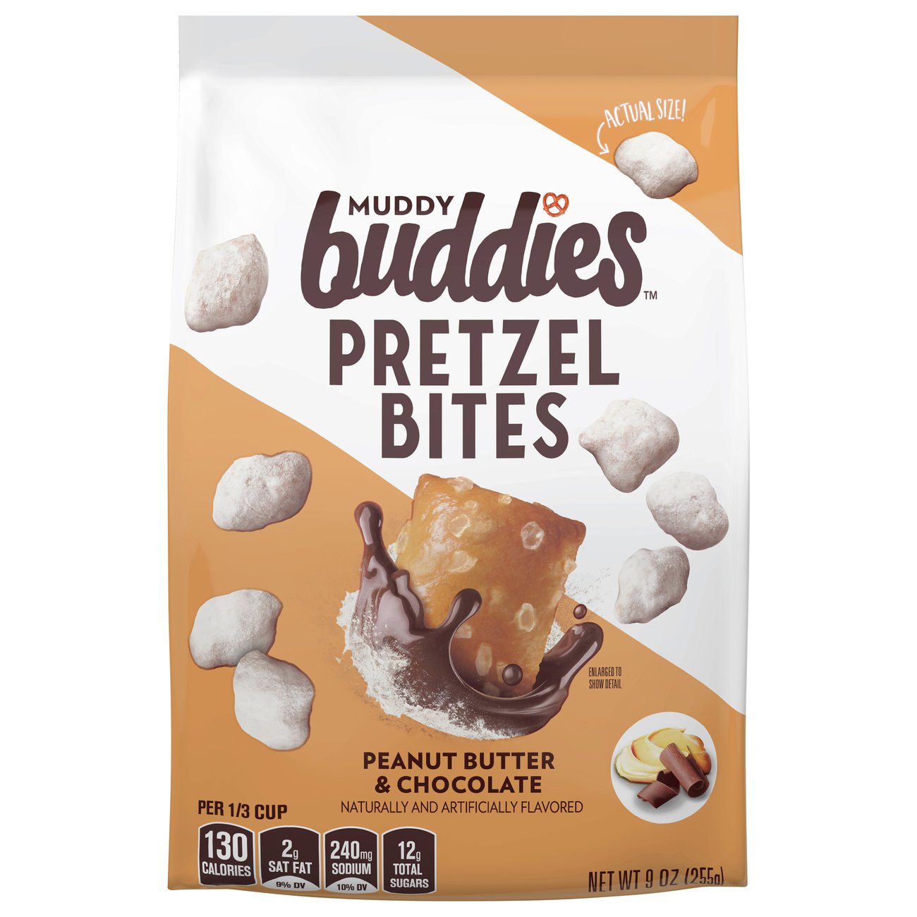 Muddy Buddies Peanut Butter Chocolate Pretzel Bites Shop Chips at HEB