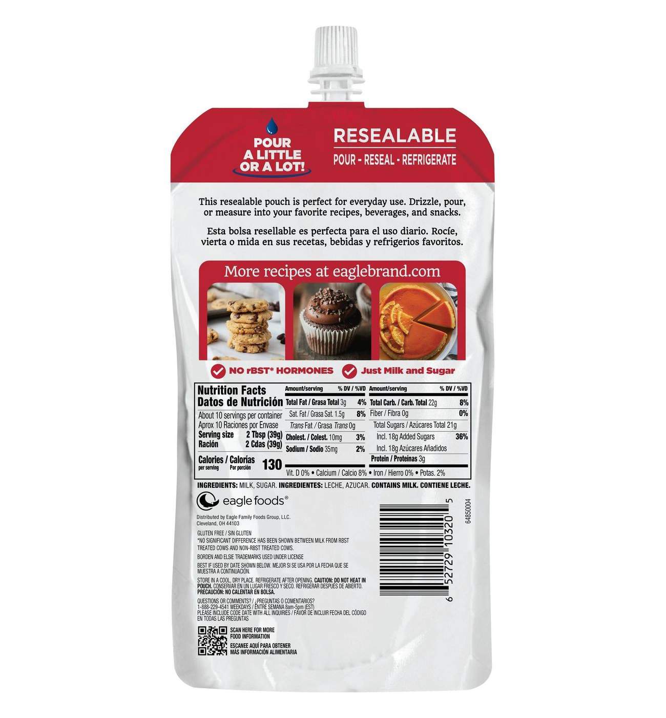 Eagle Brand Sweetened Condensed Milk; image 2 of 2