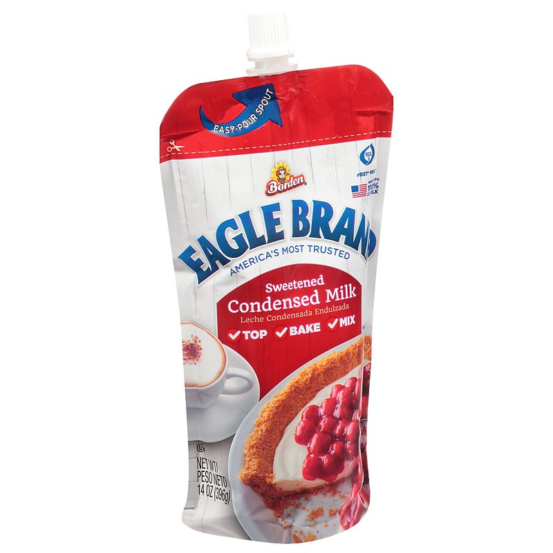 altura Espacio cibernético Atar Eagle Brand Sweetened Condensed Milk - Shop Baking Ingredients at H-E-B