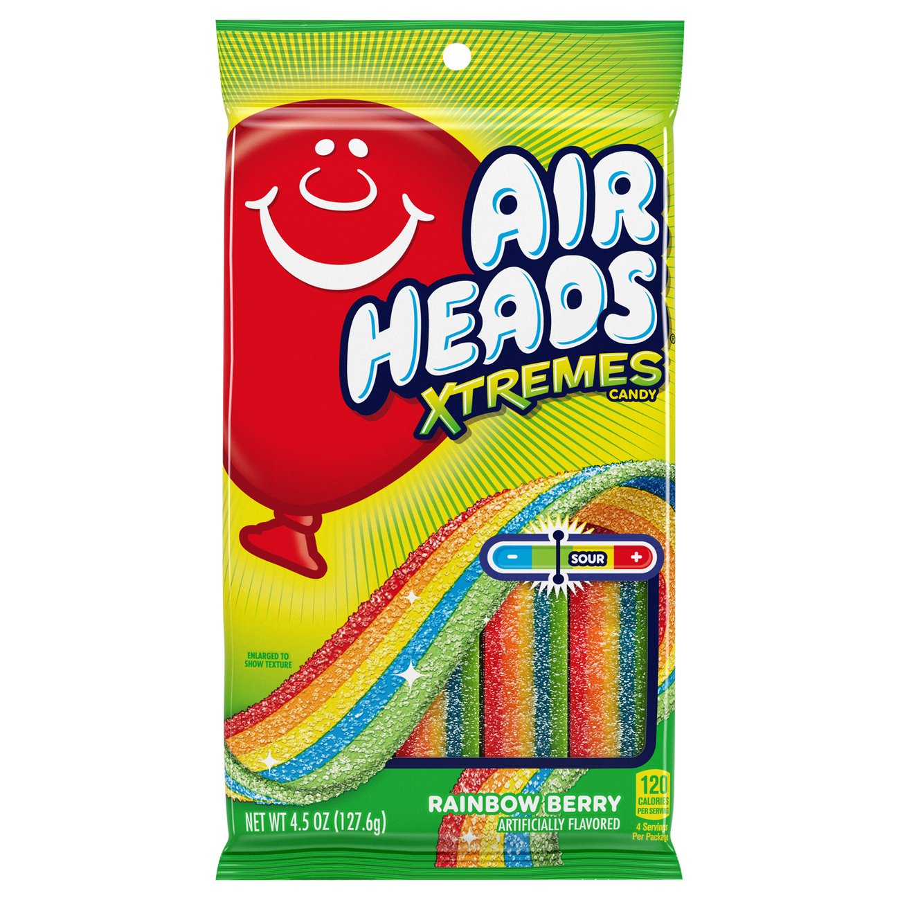 Airheads XTremes Rainbow Berry Sour Candy Shop Snacks & Candy at HEB