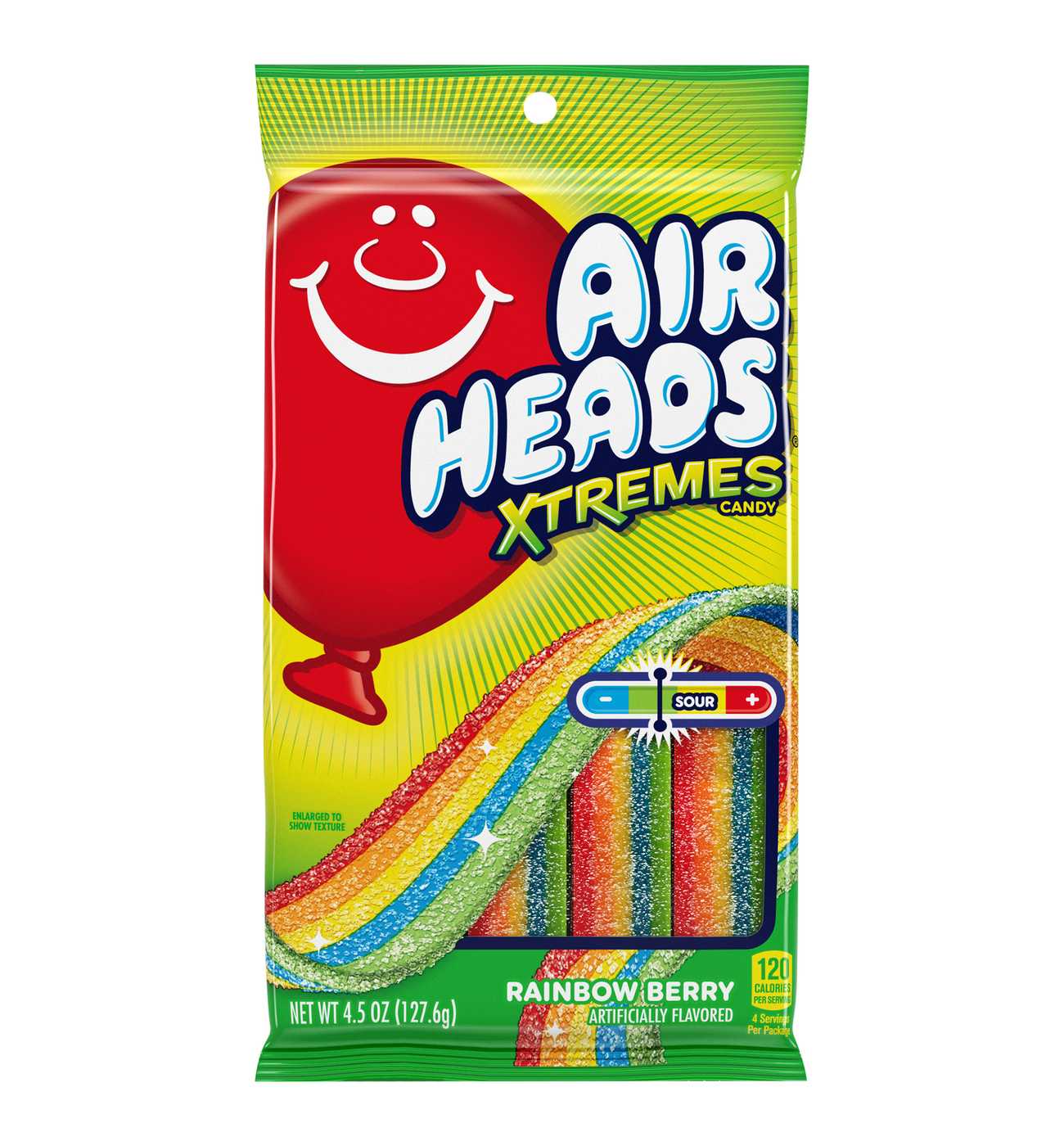 Airheads XTremes Rainbow Berry Sour Candy; image 1 of 2