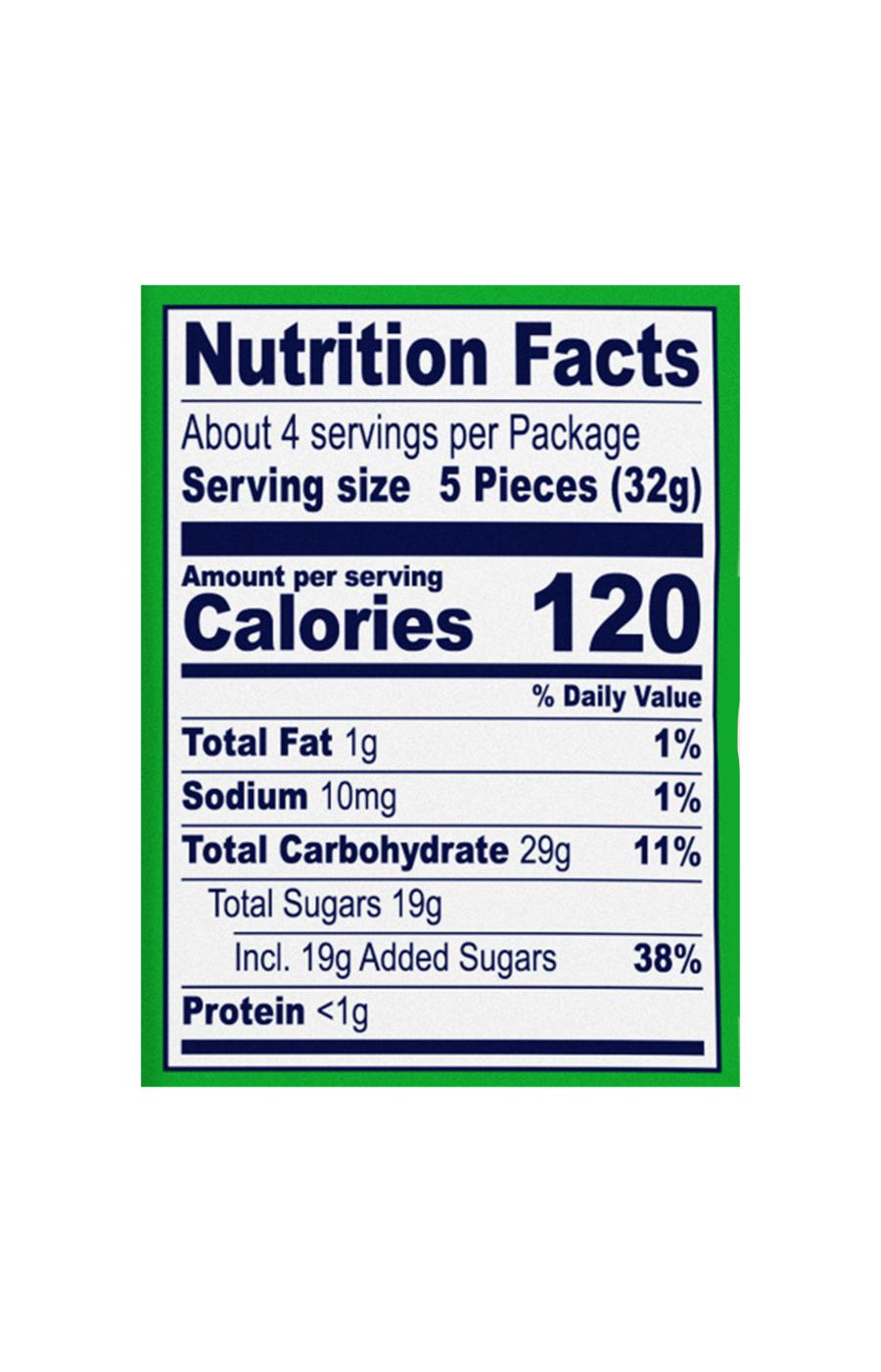 Airheads XTremes Rainbow Berry Sour Candy; image 2 of 2