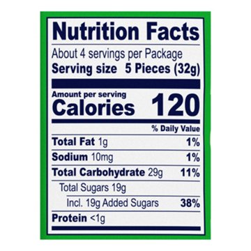 Airheads XTremes Rainbow Berry Sour Candy, 4.50 oz