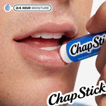 Chapstick Moisture SPF 15  Lip Balm with Broad Spectrum Sunscreen