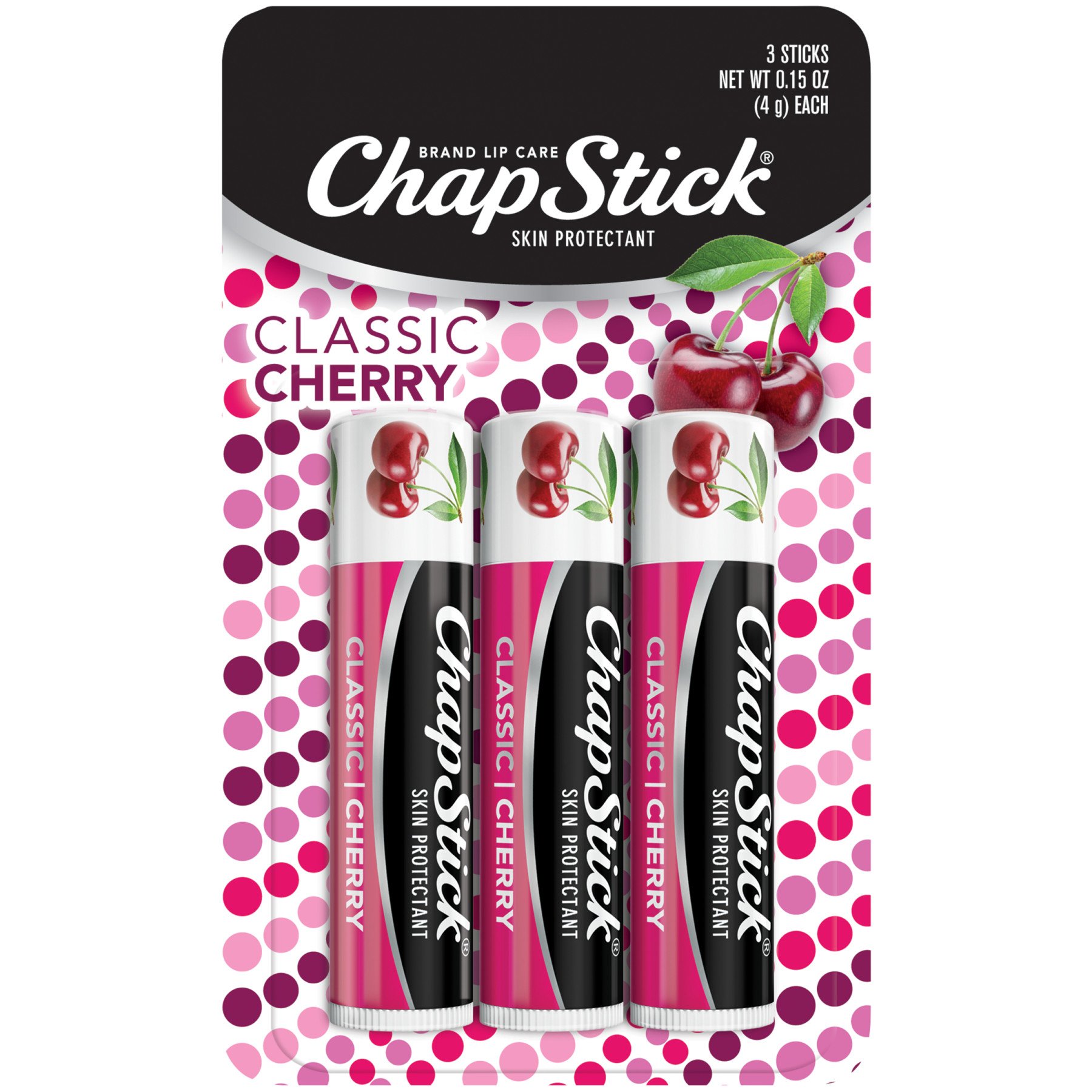 Icee Cherry Flavored Lip Balm, 2 Pack ~ New & Sealed