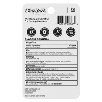 Chapstick Classic Original Lip Balm