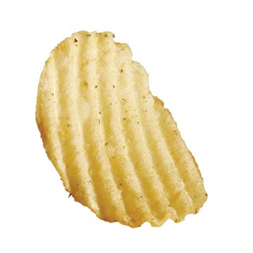 H-E-B Wavy Potato Chips - Sour Cream & Onion, 9 oz
