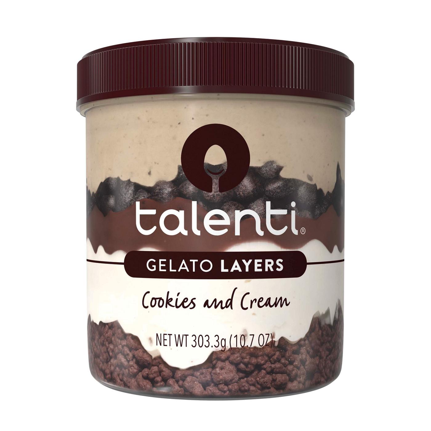 Talenti Gelato Layers Cookies and Cream; image 1 of 3