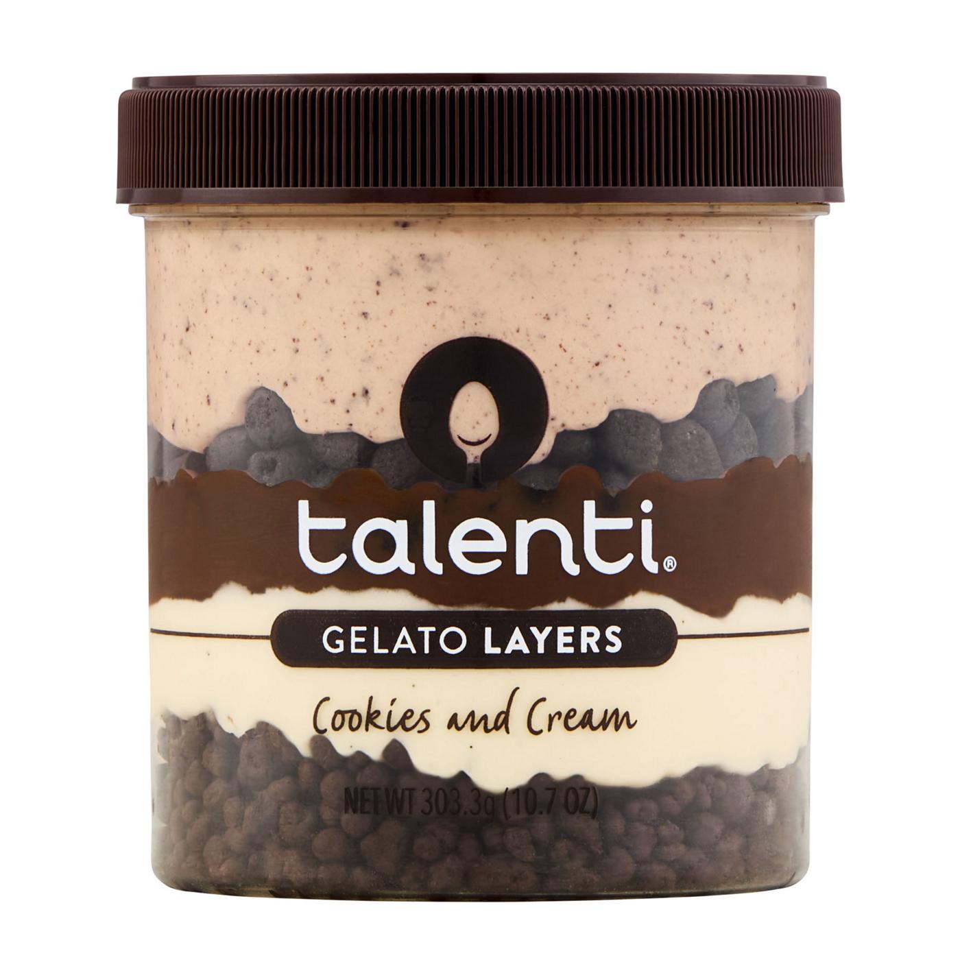 Talenti Cookies & Cream Gelato Layers; image 8 of 9
