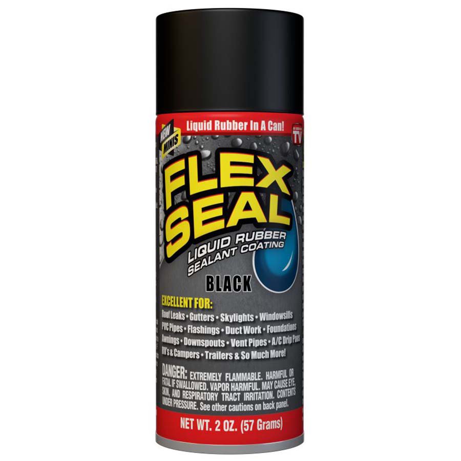 Flex Seal Mini Liquid Rubber Sealant Coating Spray – Black - Shop Adhesives  & Tape at H-E-B