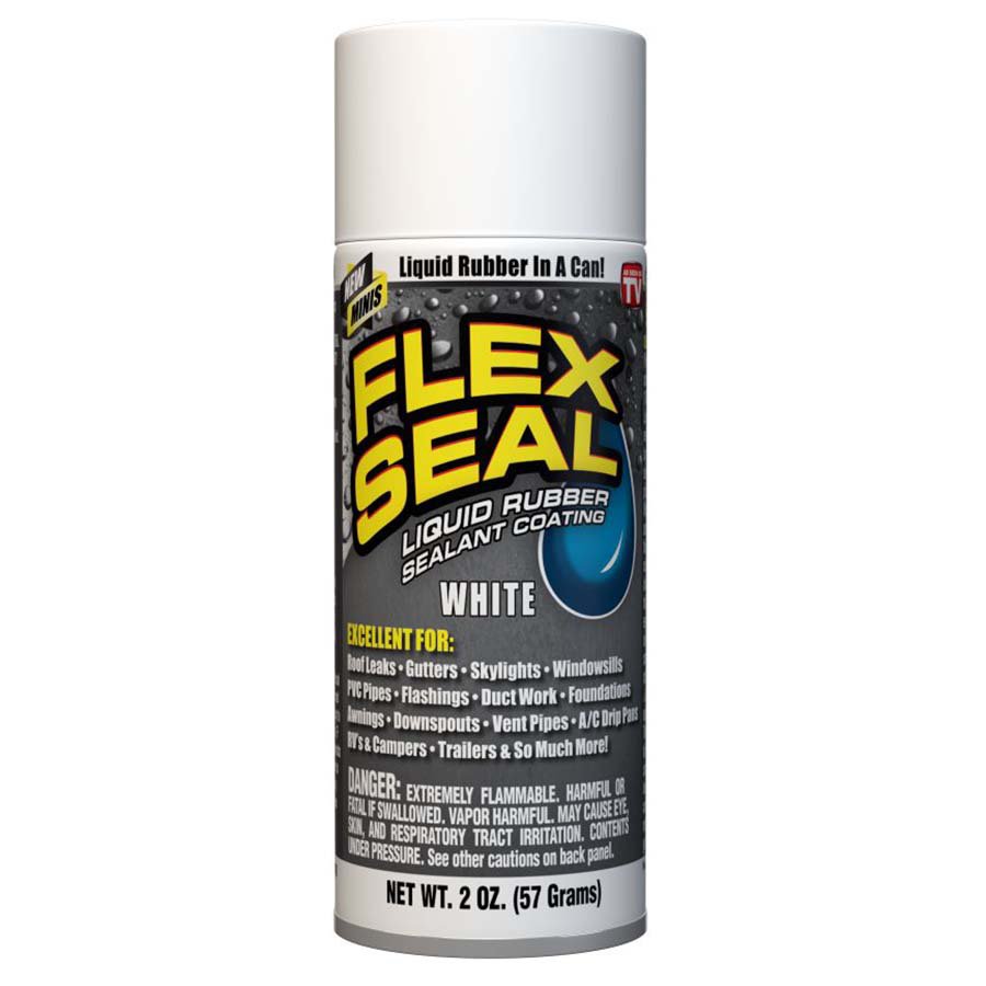 Flex Seal Mini Liquid Rubber Sealant Coating Spray White Shop Adhesives & tape at HEB