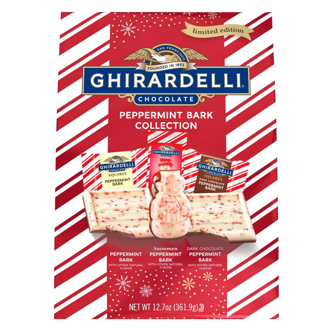 Ghirardelli Peppermint Bark Collection Holiday Chocolate; image 1 of 5
