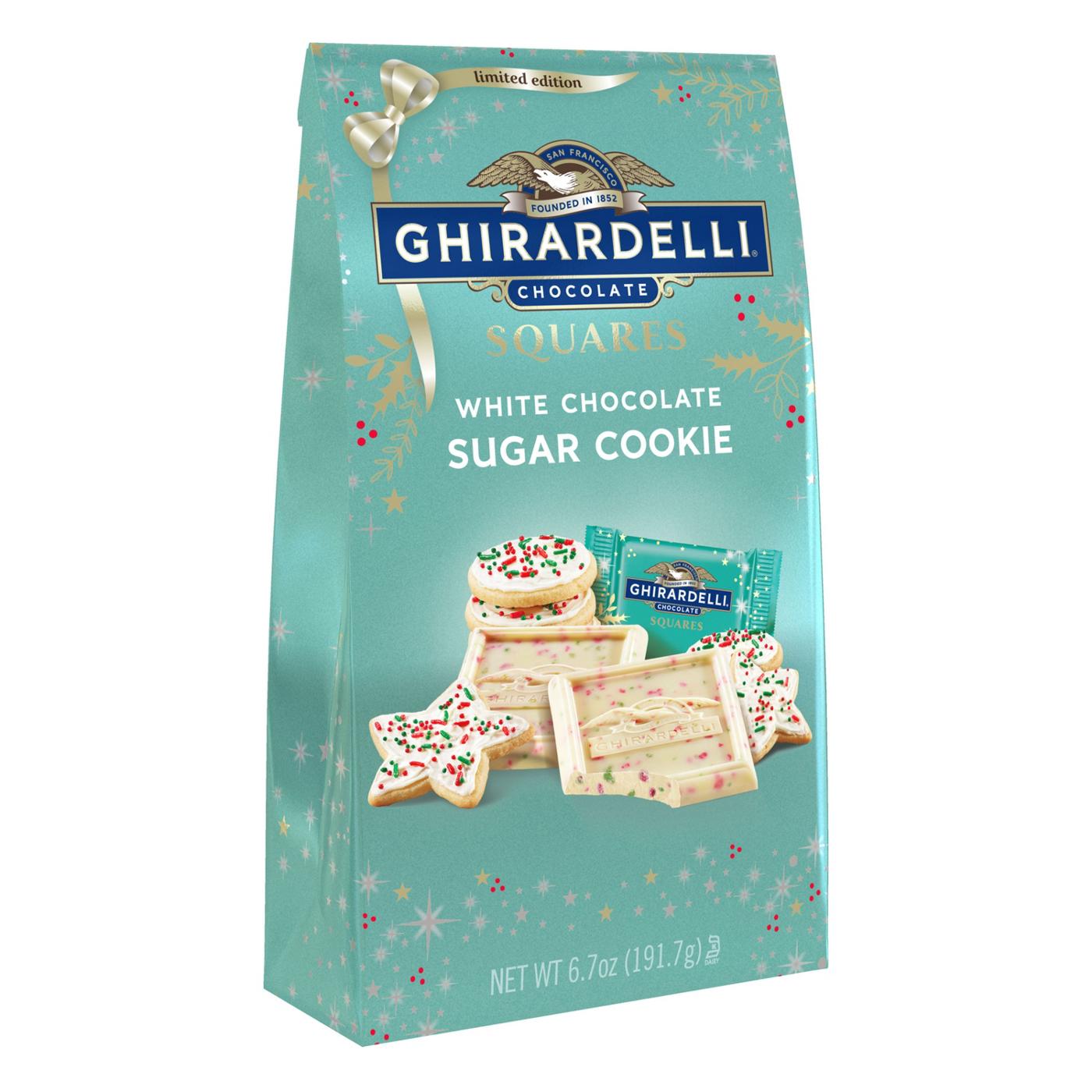 Ghirardelli White Chocolate Sugar Cookie Holiday Squares; image 5 of 5