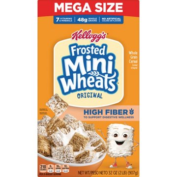 Kellogg's Frosted Mini Wheats Original Breakfast Cereal - Mega Size, 32 oz