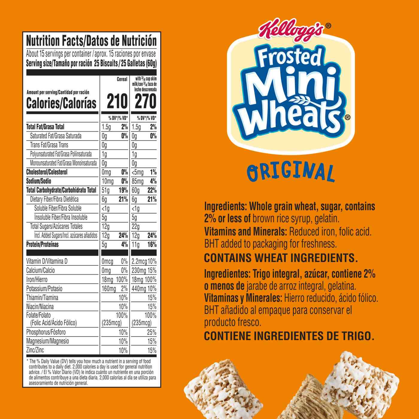 Kellogg's Frosted Mini Wheats Original Breakfast Cereal - Mega Size; image 14 of 14
